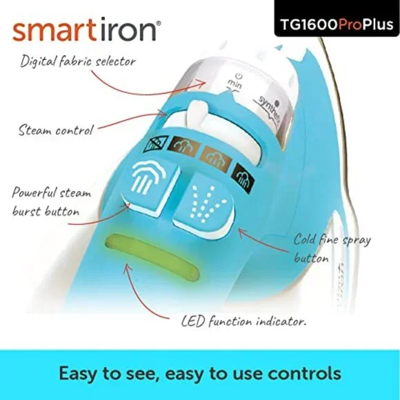 Oliso ProPlus Smart Iron Turquoise - Picture 5 of 7